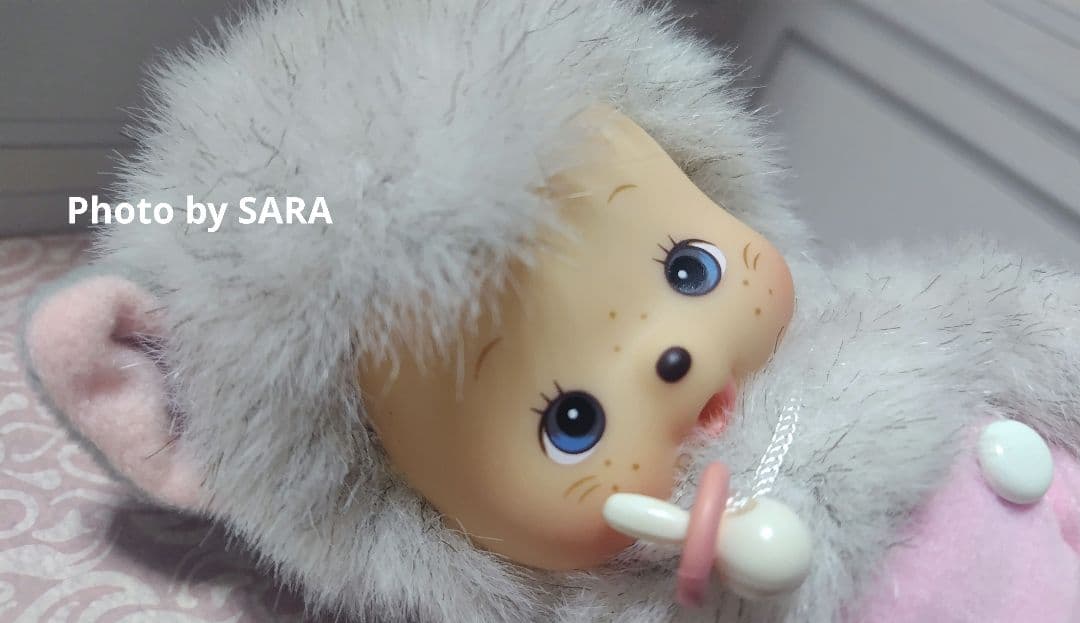 超レア✨モンチッチ　ベビチッチ　猫のニャム　　セキグチ ぬいぐるみ