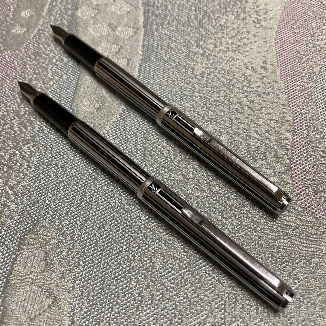 希少未使用　リビエール　プラチナ万年筆2本 PLATINAM Riviere細字