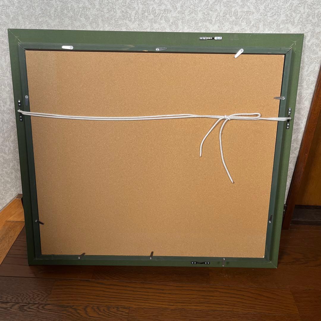 装飾的シルバーフレーム 油彩額縁　F10￼