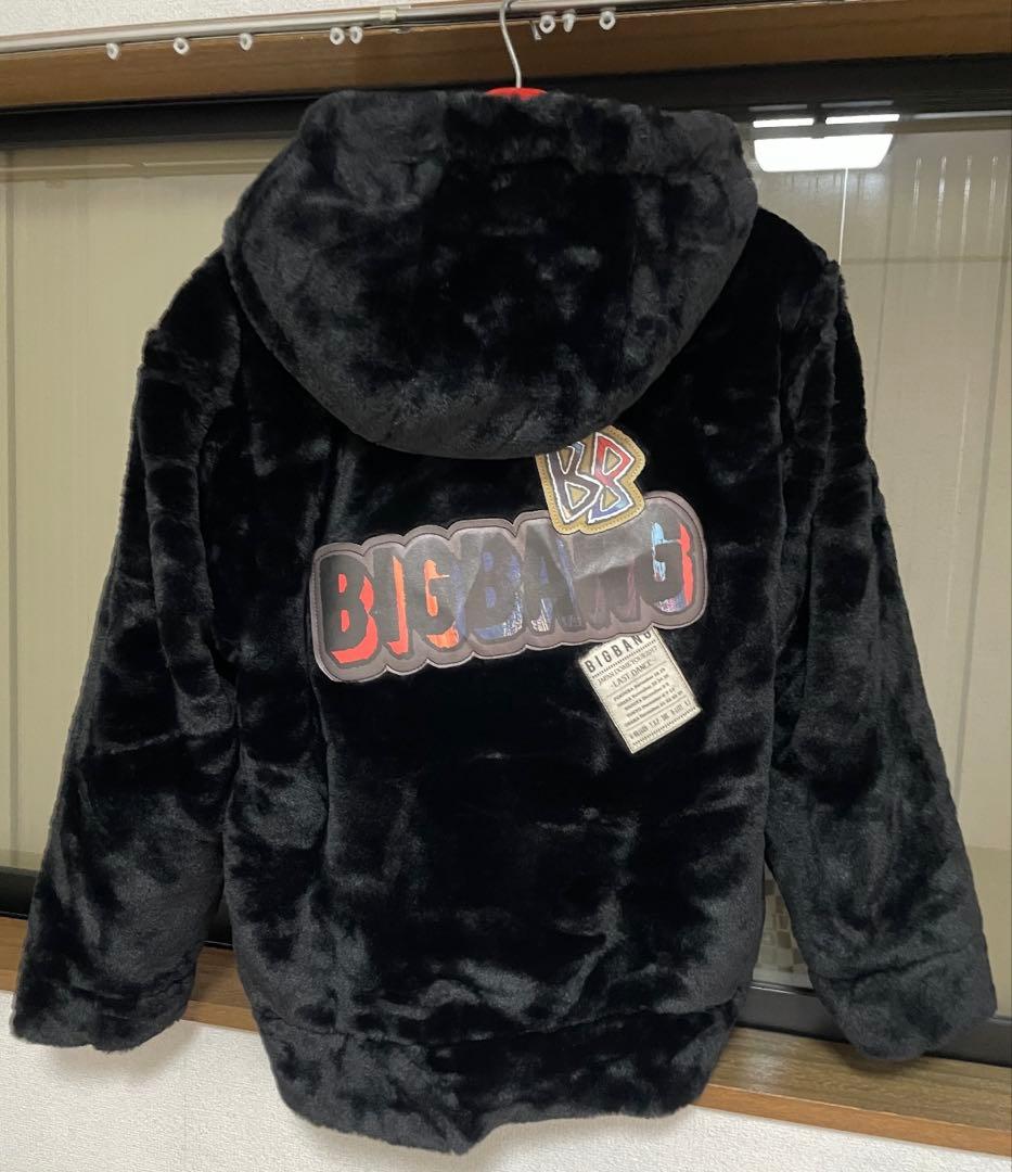 BIGBANG ツアー2017 ボアパーカー M ブラック フェイクファー