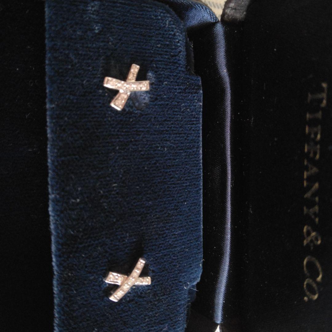 美品　Tiffany & Co. 　スタッドピアス　パロマピカソ　ダイヤモンド