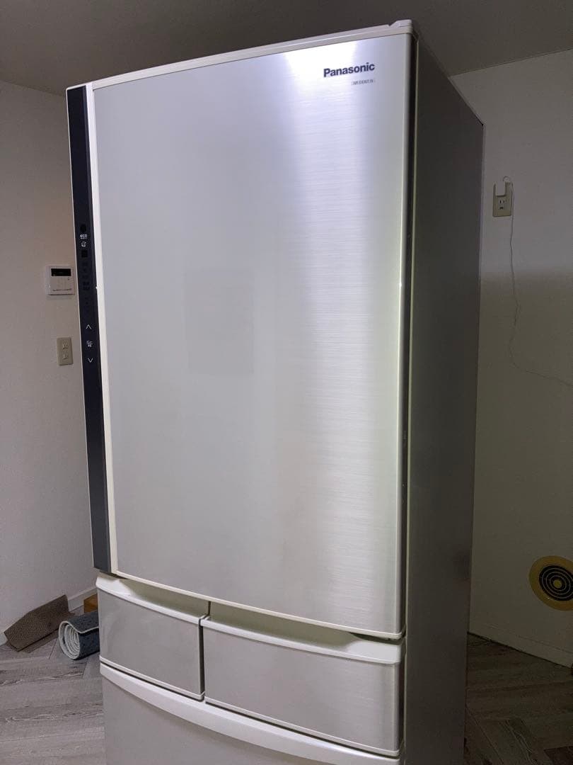 美品　Panasonic 冷蔵庫 NR-E436TL-N 自動製氷　フルオープン