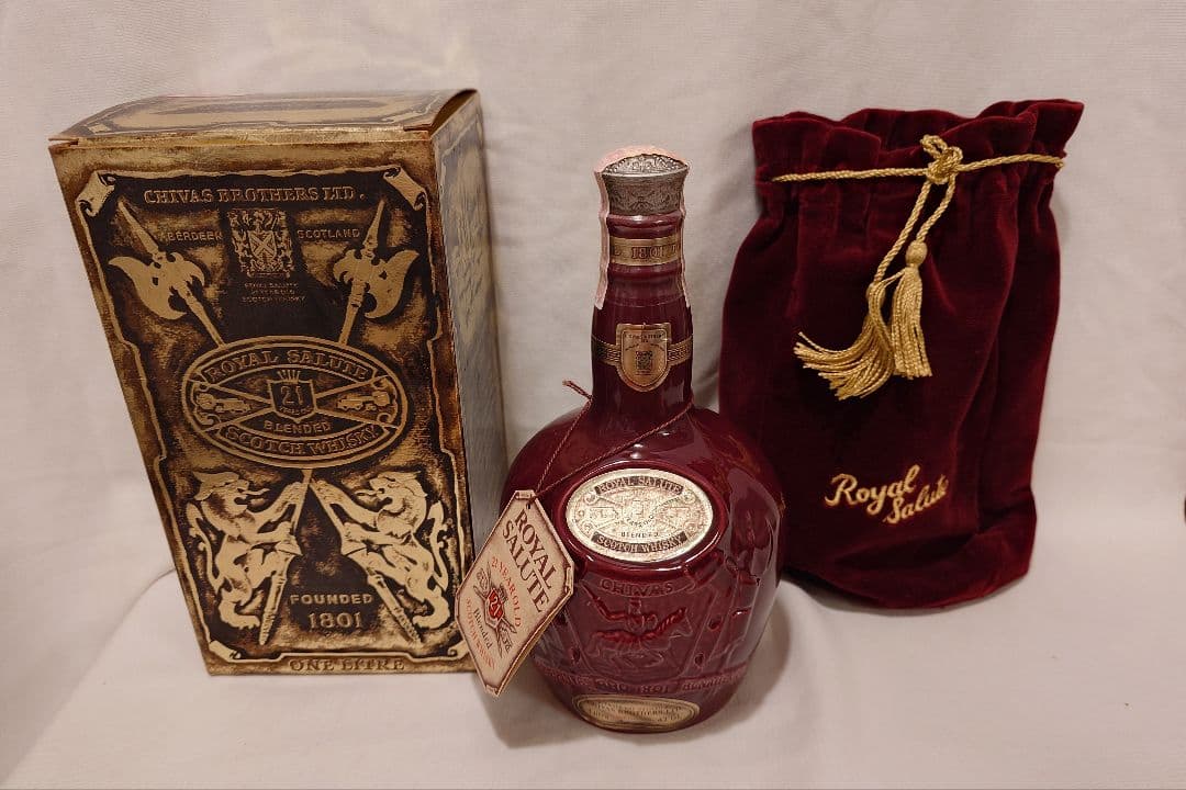 シーバス ロイヤルサルート 21年 ウイスキー 1000ml 古酒 ヴィンテージ