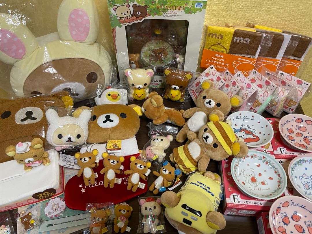 リラックマ　コリラックマ　ぬいぐるみ　　 マスコット　まとめ売り　40点