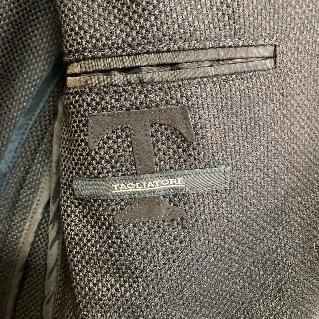 TAGLIATORE ダークブラウン ジャケット　ジレ