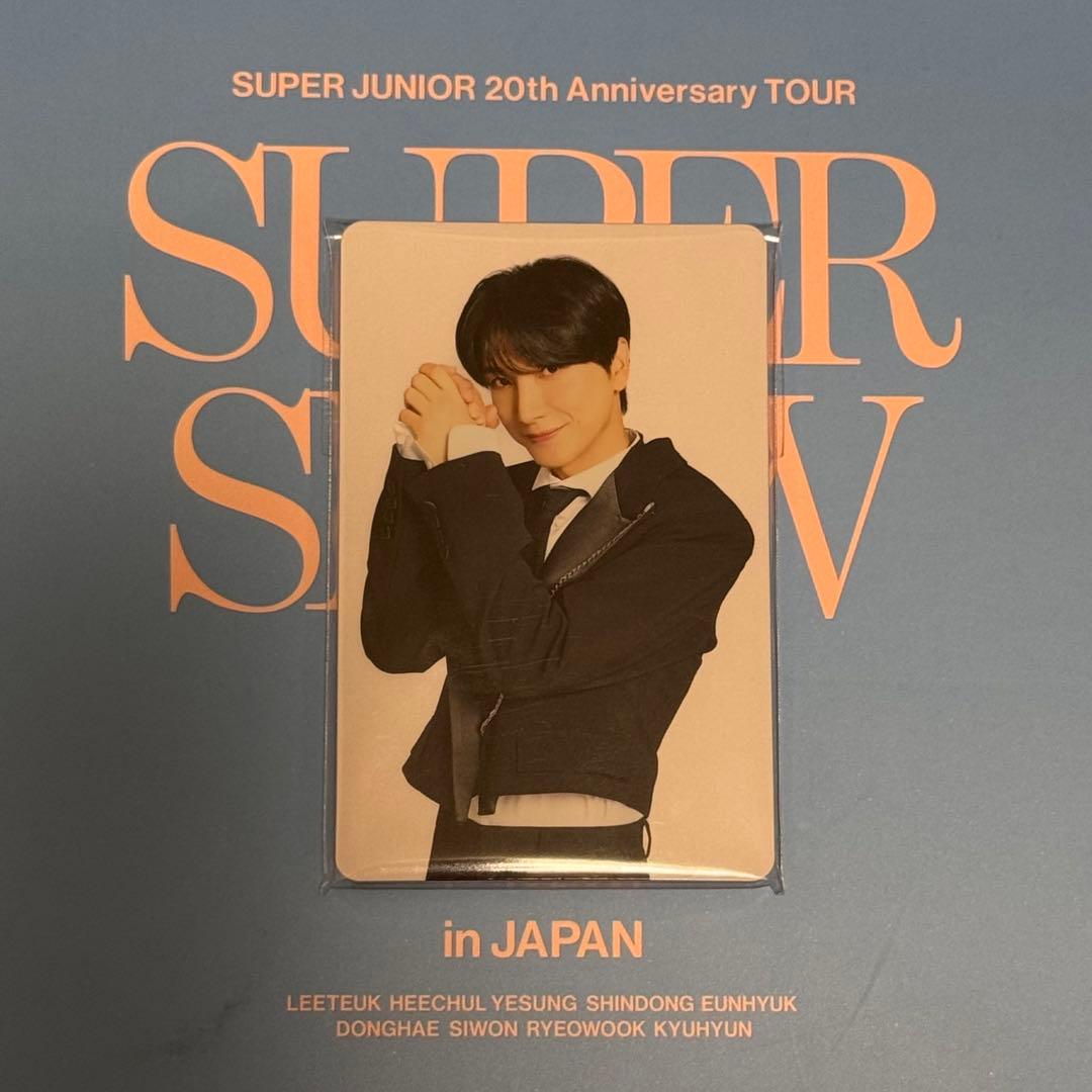 SUPER JUNIOR スパショ10 アプグレ プレミアシート トレカセット