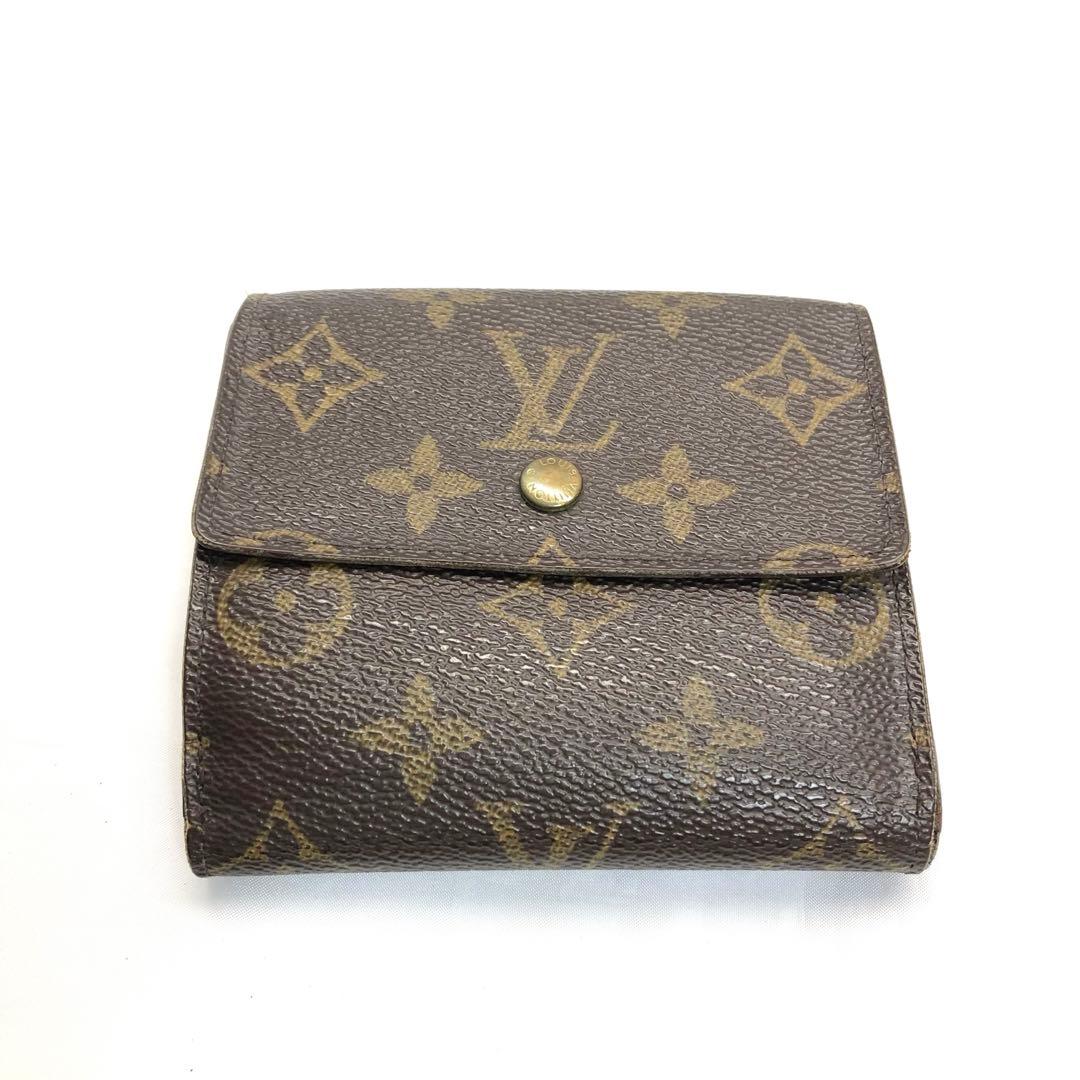 LOUIS VUITTON ヴィトン　モノグラム　三つ折り　財布