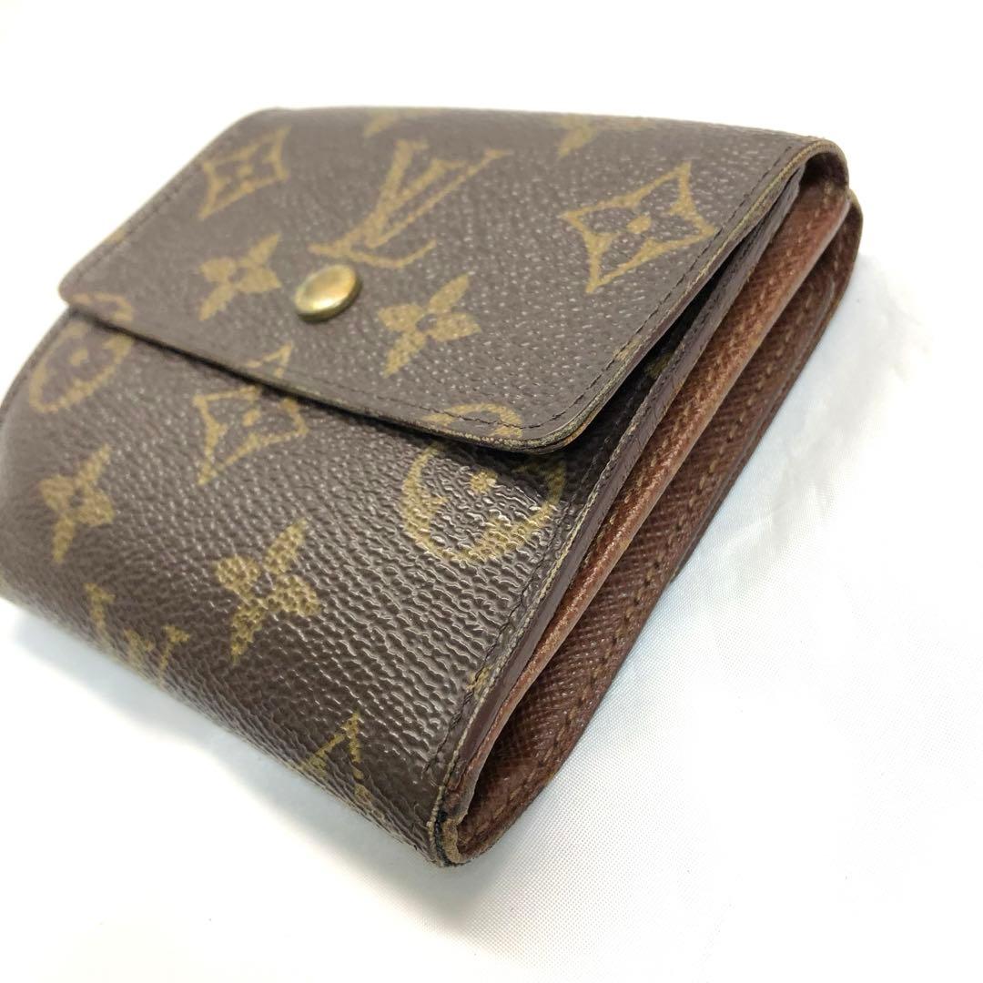 LOUIS VUITTON ヴィトン　モノグラム　三つ折り　財布