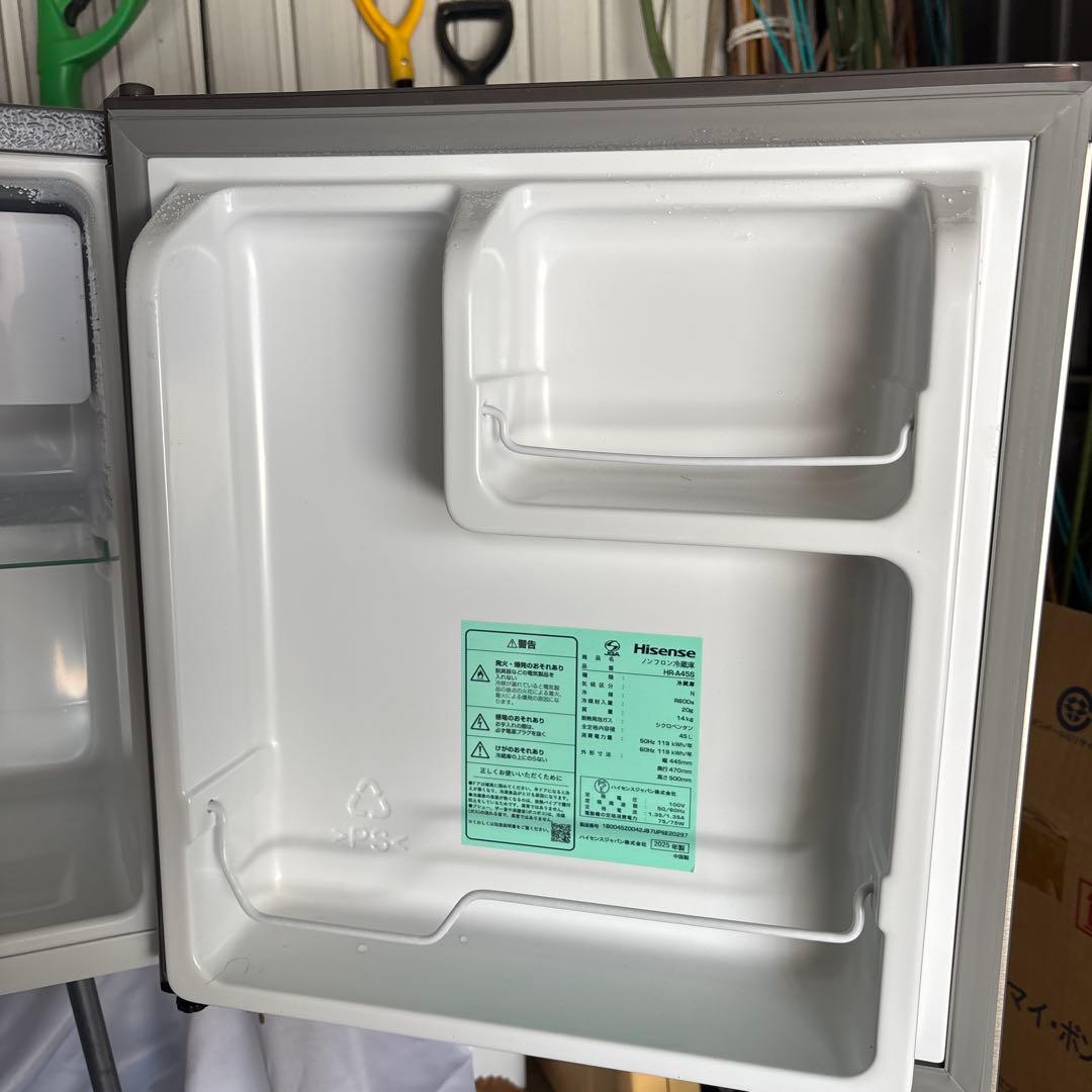 Hisense 冷蔵庫 50L 1ドア