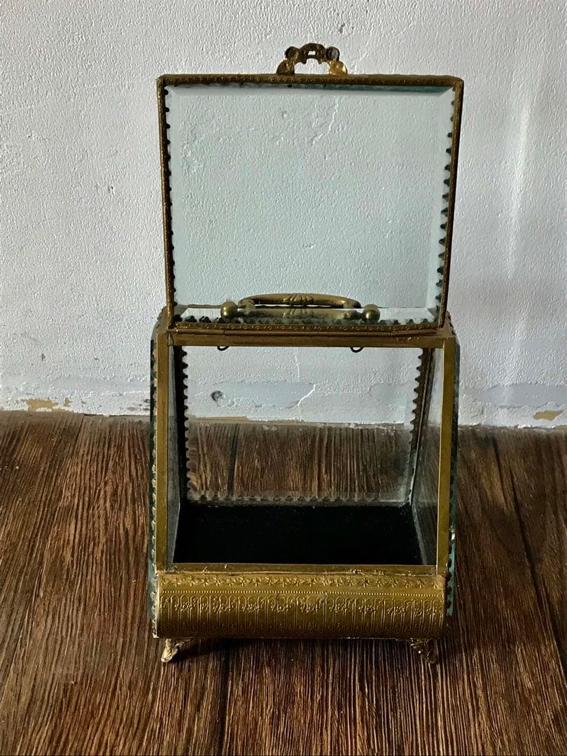 専用です　アンティーク　ガラスケース