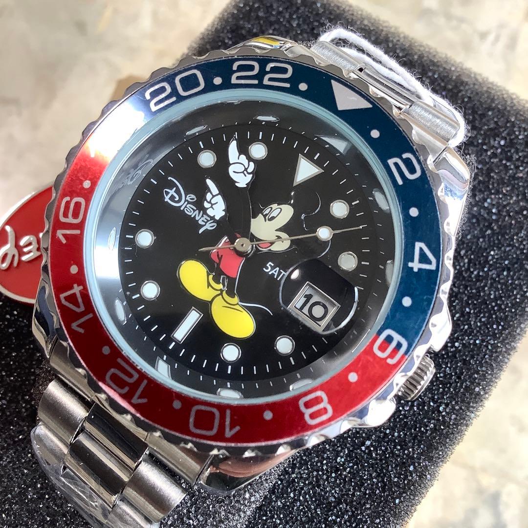 新品未使用!完動品! ミッキーマウス腕時計 ジャパンムーブメント 電池交換済み
