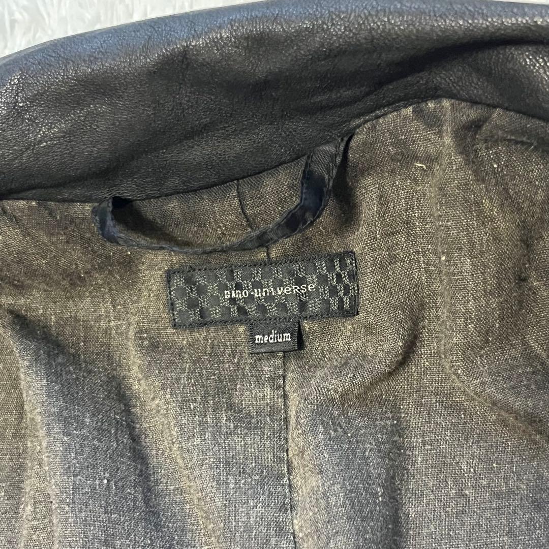 Y2K grunge お兄系 平成初期 変形 leather jacket M