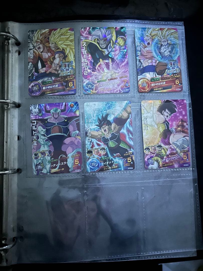 ドラゴンボールヒーローズ　スーパーレア　H1〜HG6まで