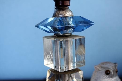 品番　a-0319 電気スタンド　梟　レトロ　アンティーク　照明　灯り　ふくろう