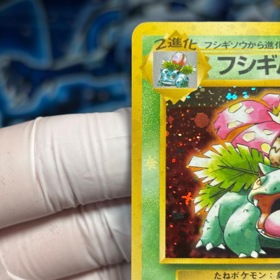 【全ホロ強】フシギバナ_「とりかえっこプリーズ」 キャンペーンカード