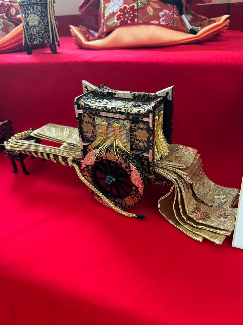 三人官女とお道具類　雛人形ひな祭り用