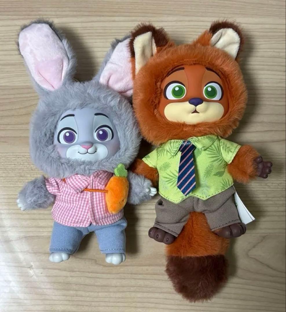 【正規品】TOPTOY ズートピア ニック、ジュディ