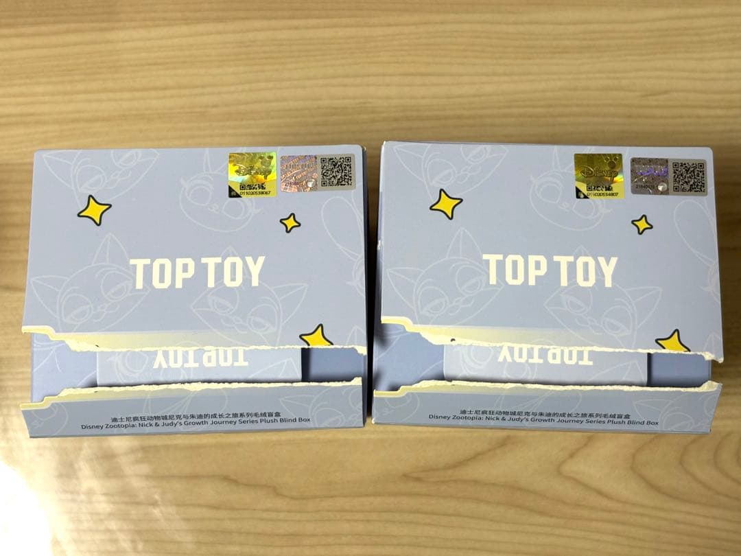 【正規品】TOPTOY ズートピア ニック、ジュディ