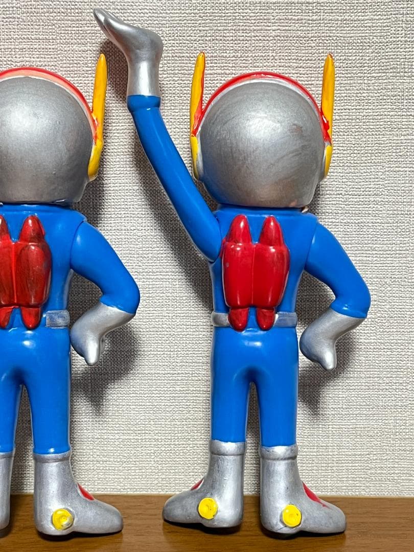 東芝 光速エスパー ソフビ ３体セット　当時物 昭和 レトロ 企業物