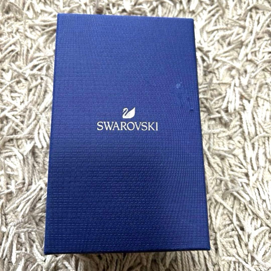 スワロフスキー 2way スワン ドロップDazzling ピンク ロング