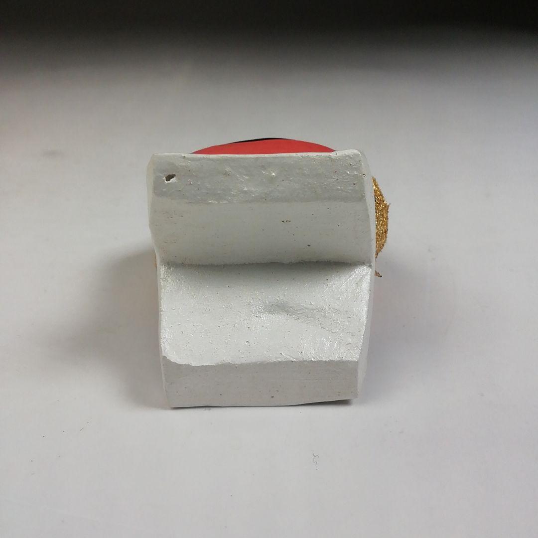 Ｗ９９　香合　『伏見人形』『六代目　丹喜 作』　共箱　茶道具