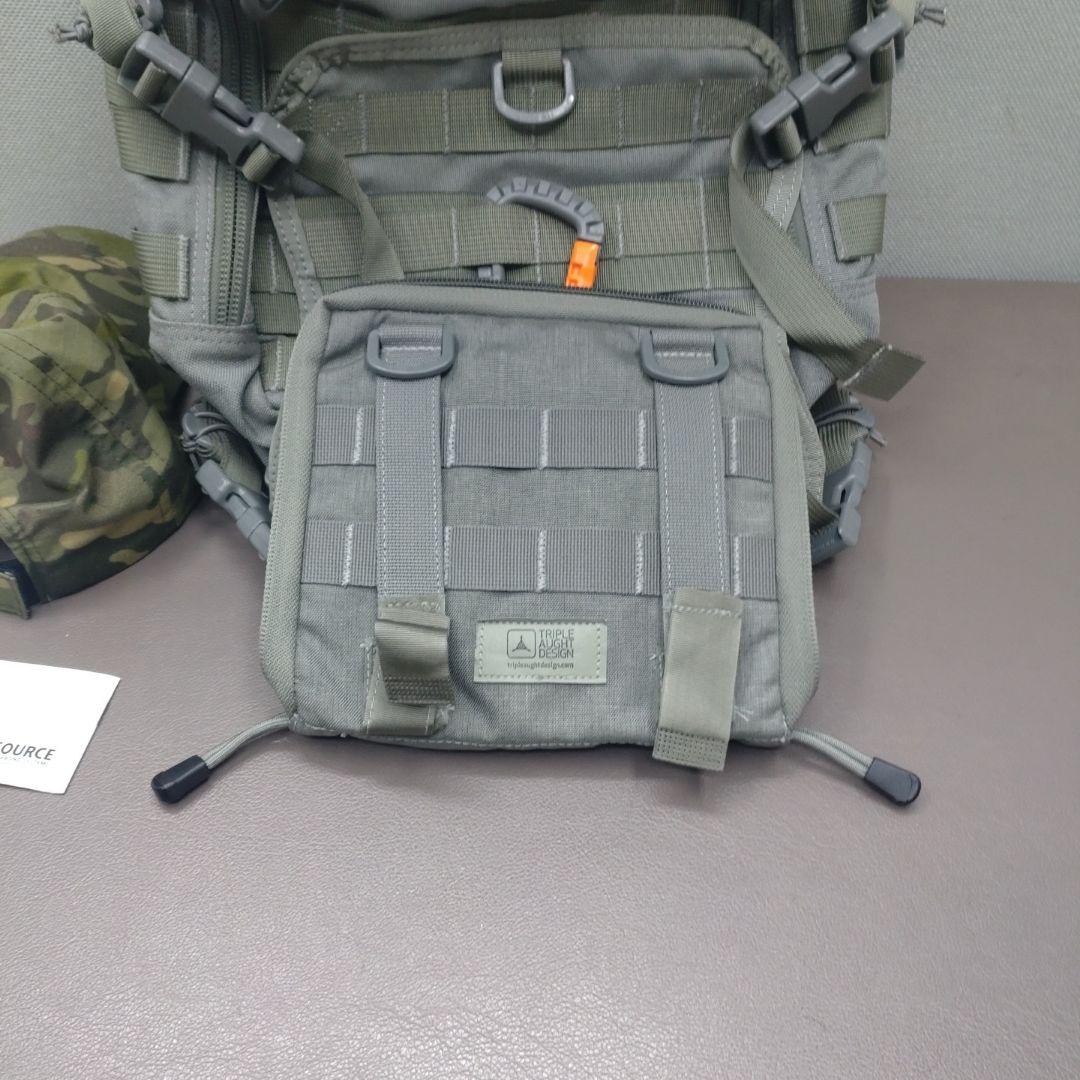 TAD GEAR　ファストパック　ライトスピード　MEグリーン　コーデュラ