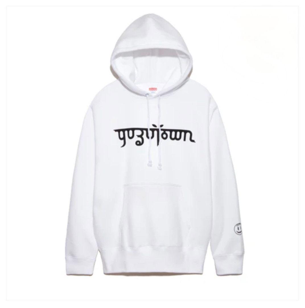 ゆずタウン ホワイトパーカー2XL