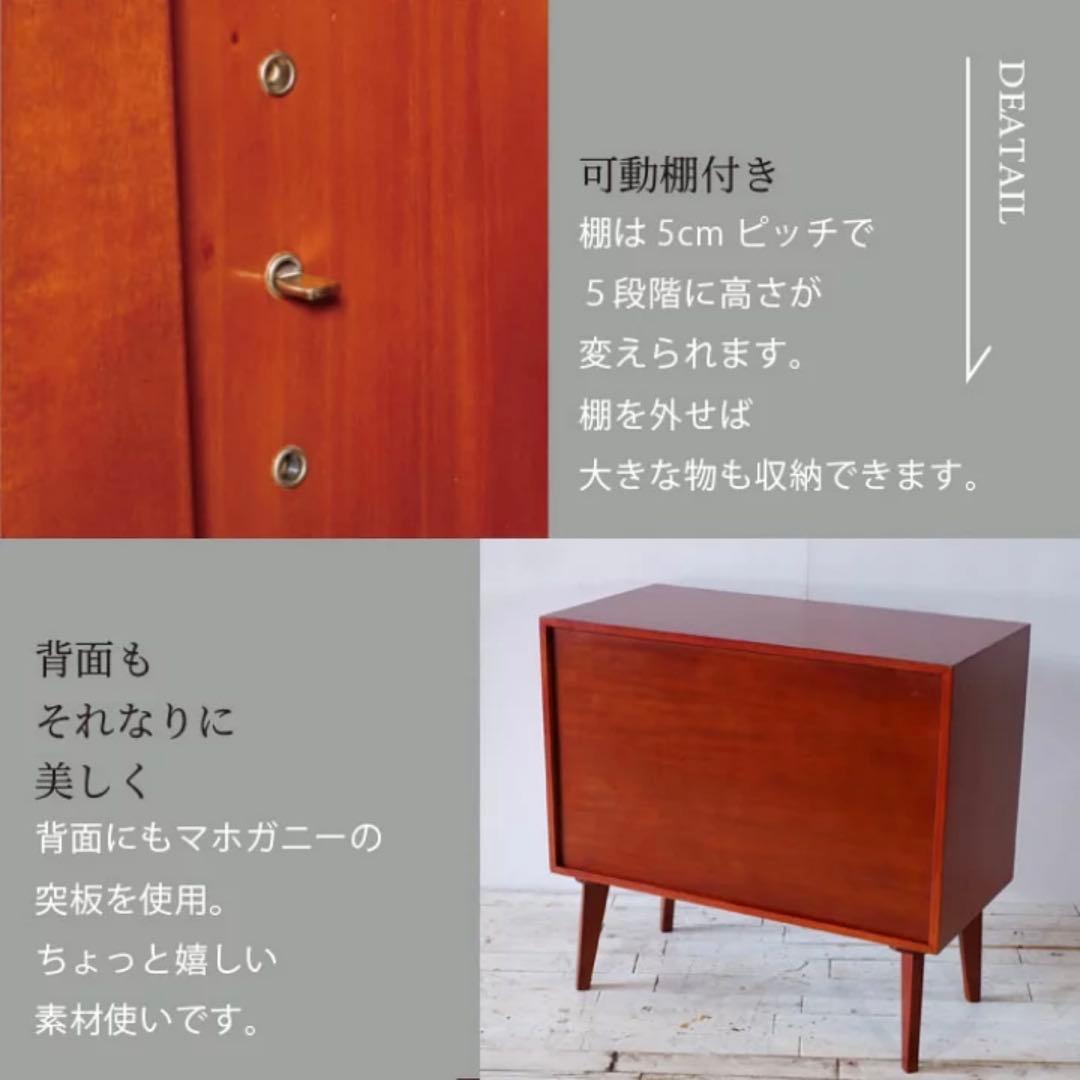 F 新品 北欧 リビングボード キャビネット 80cm サイドボード 本棚