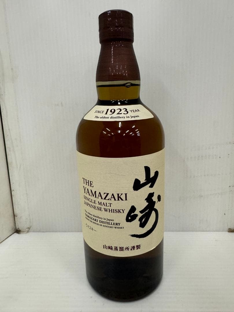 山崎 サントリーシングルモルトウイスキー 750ml