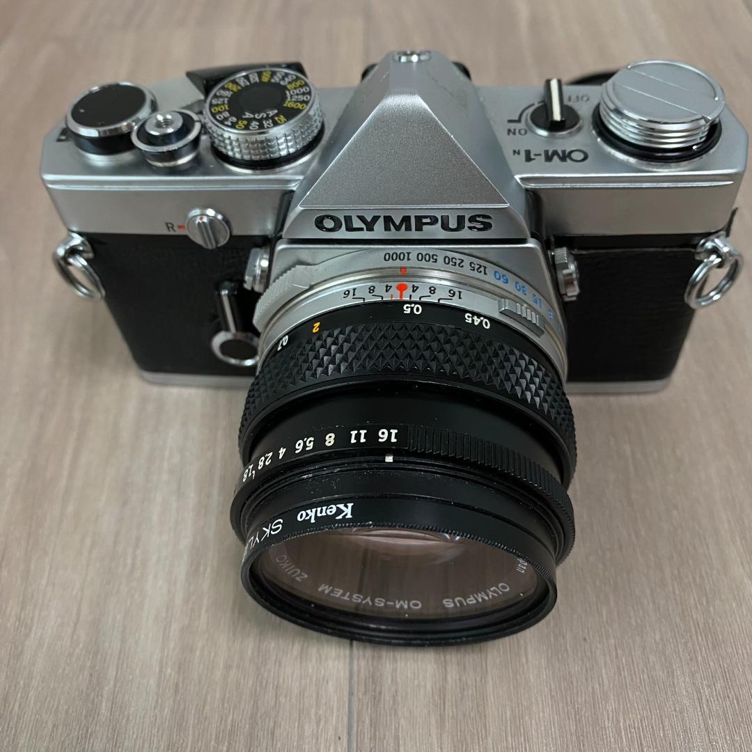 ◆オリンパス OLYMPUS フィルムカメラ OM-1 シルバー