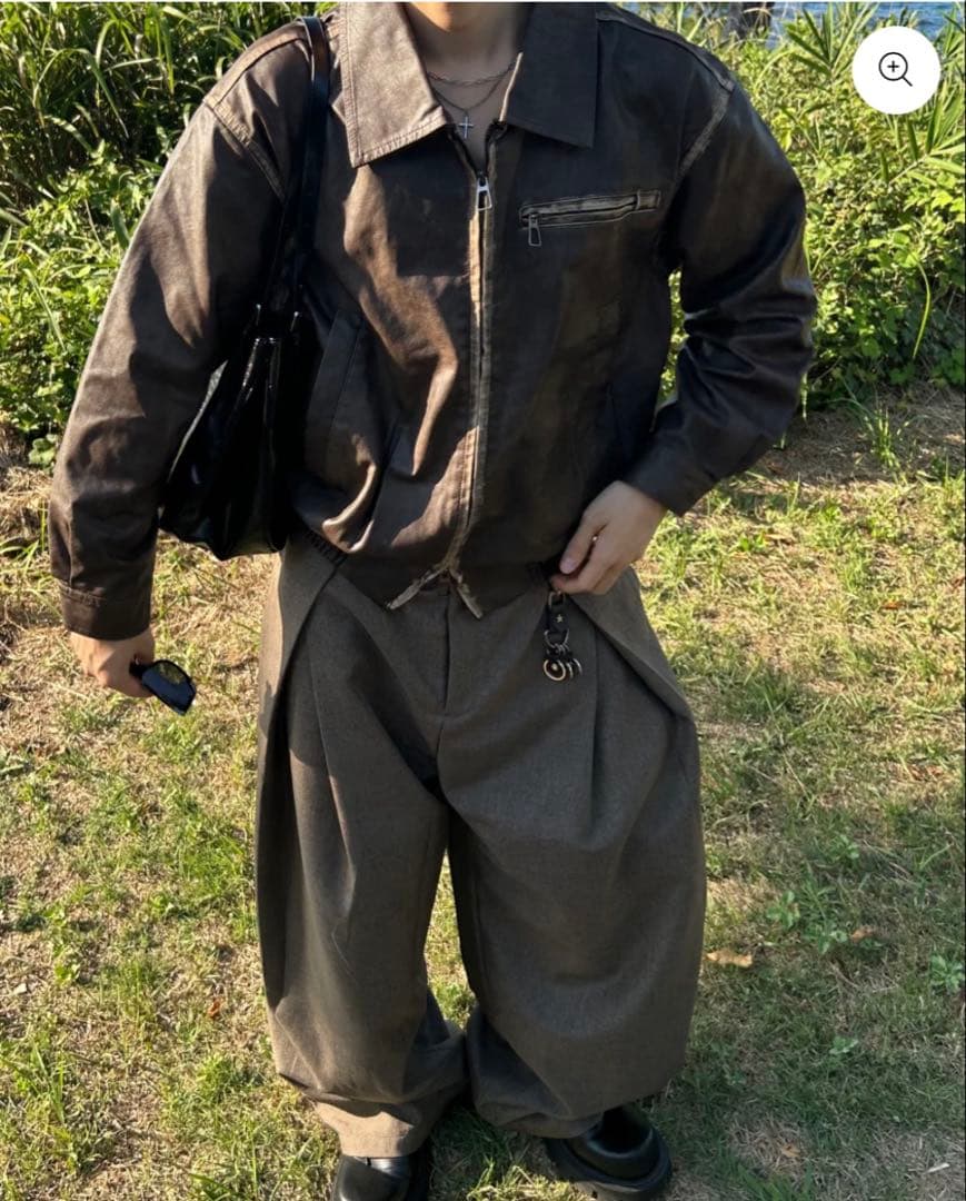 【完売品】 yolo ダブルジップライトアウター