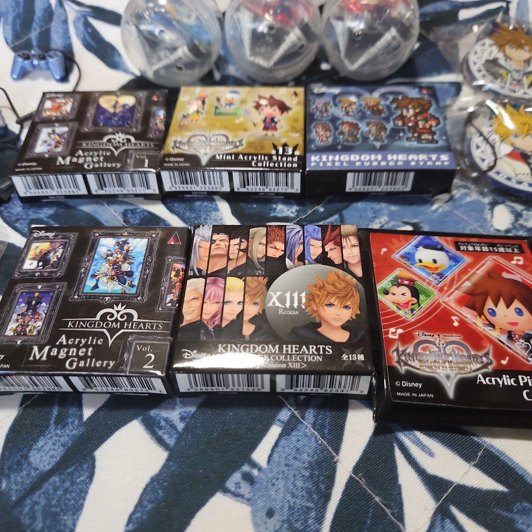 【値下げ可】キングダムハーツ アクリル　メタルチャーム カンバッジ　まとめ