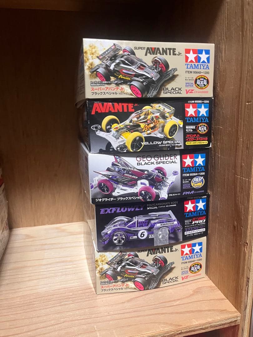 TAMIYA ミニ四駆 5セット味組み立て