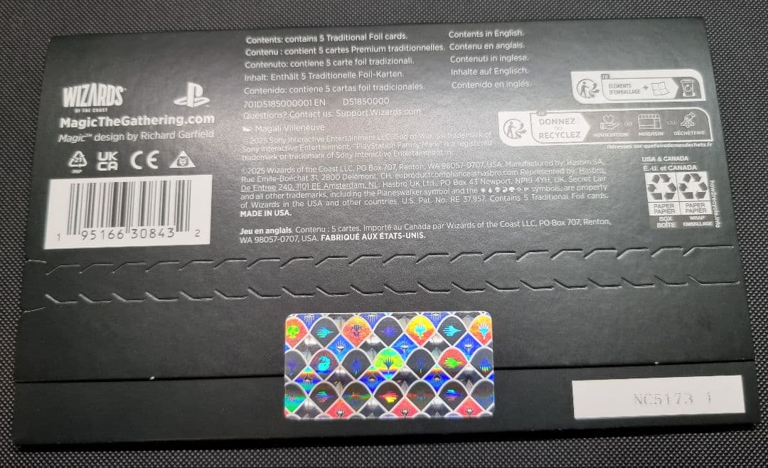 マジック：ザ・ギャザリング Secret Lair x god of war FOIL