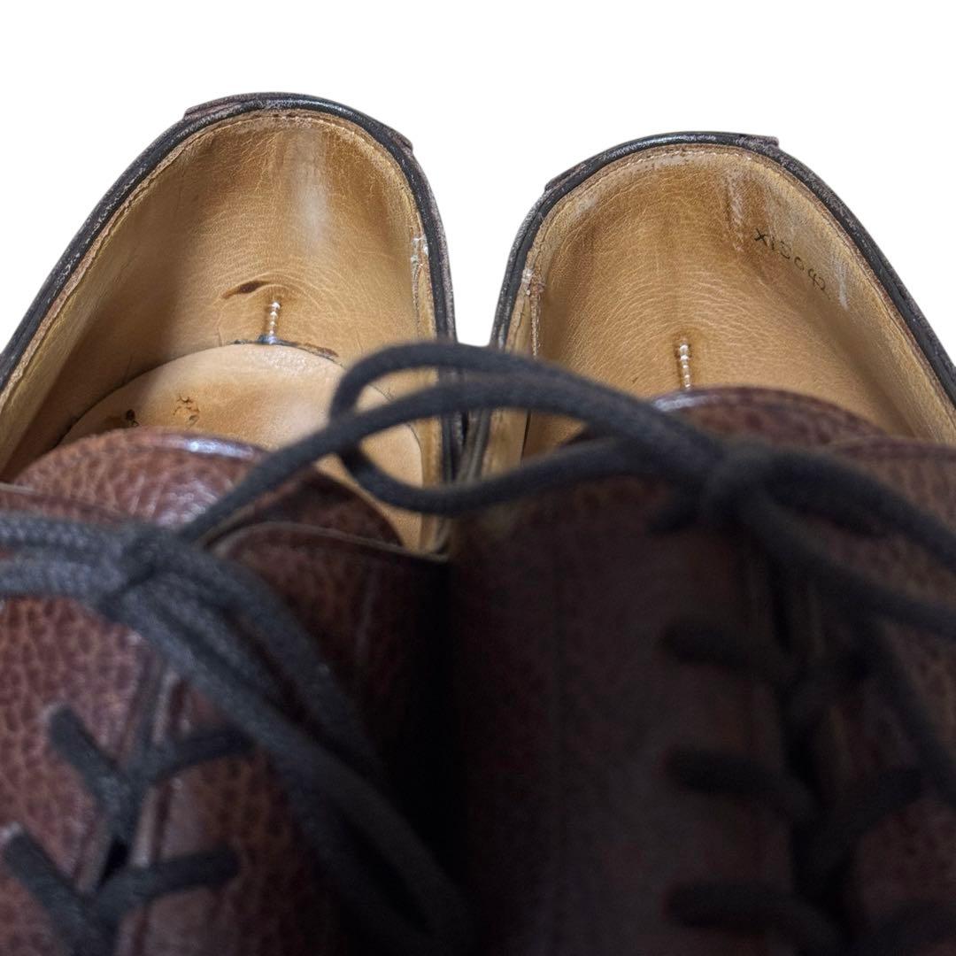 【ブルックスブラザーズ】Uチップ クロケット＆ジョーンズ製 325ラスト 8D