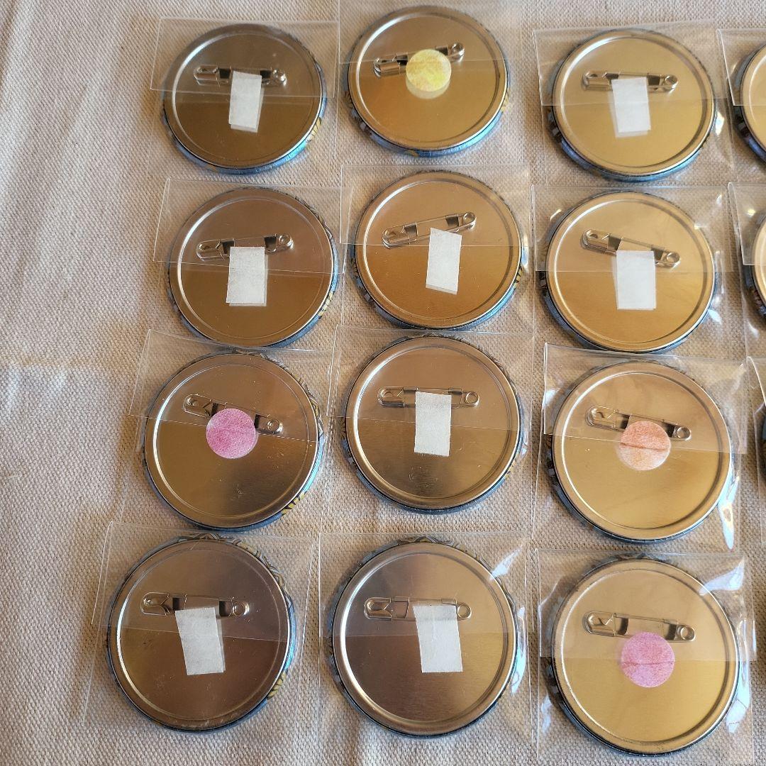 【未使用品】ツキウタ 皐月葵 月花神楽 缶バッジ 17点セット