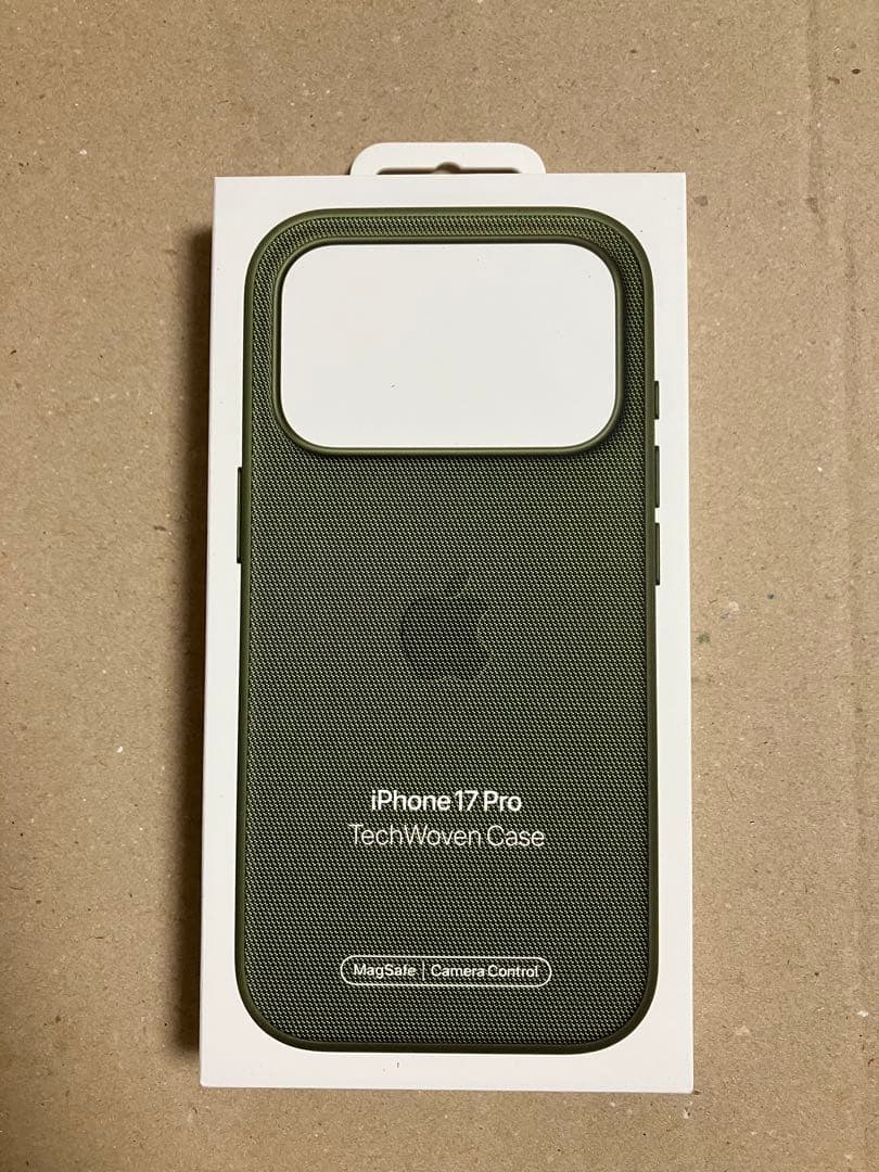 【新品未開封】iPhone 17 PRO TechWovenCase green