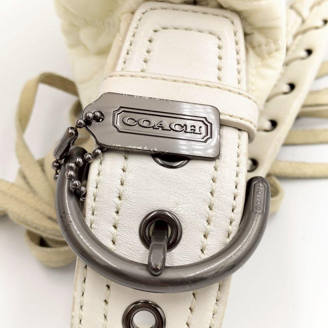 Y2K COACH　 コーチ　ワンショルダー　バッグ　白