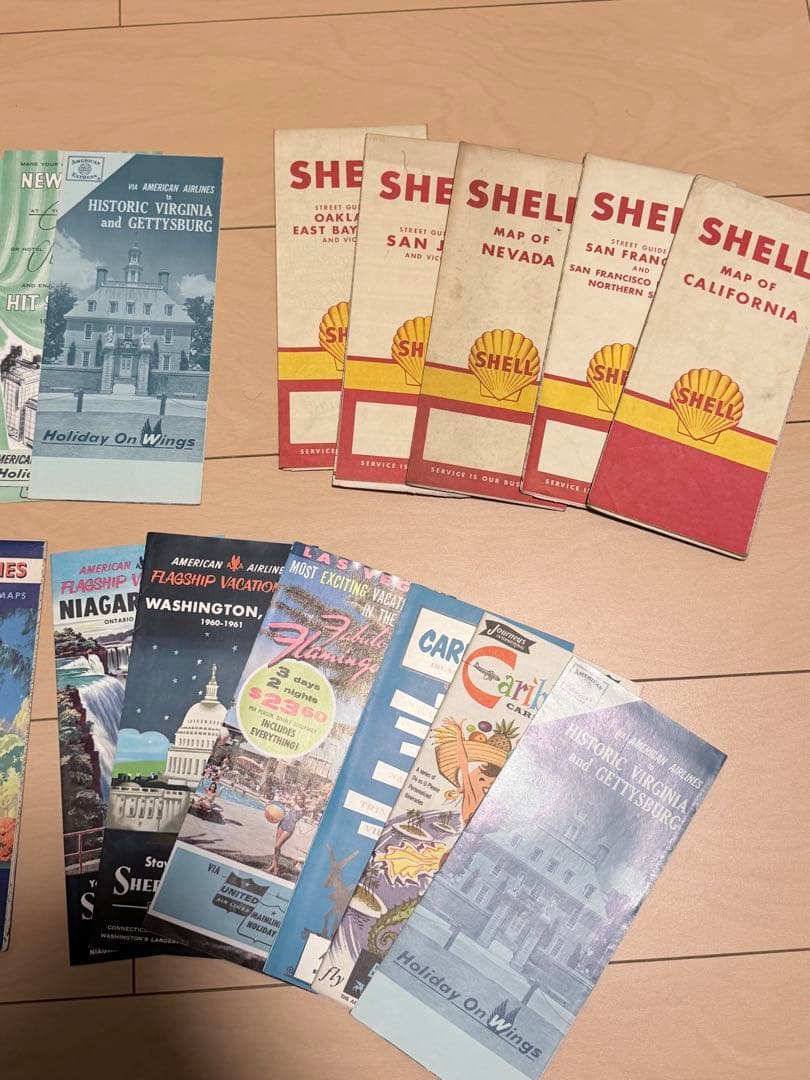ヴィンテージ 60’s アメリカ観光パンフレット　大量
