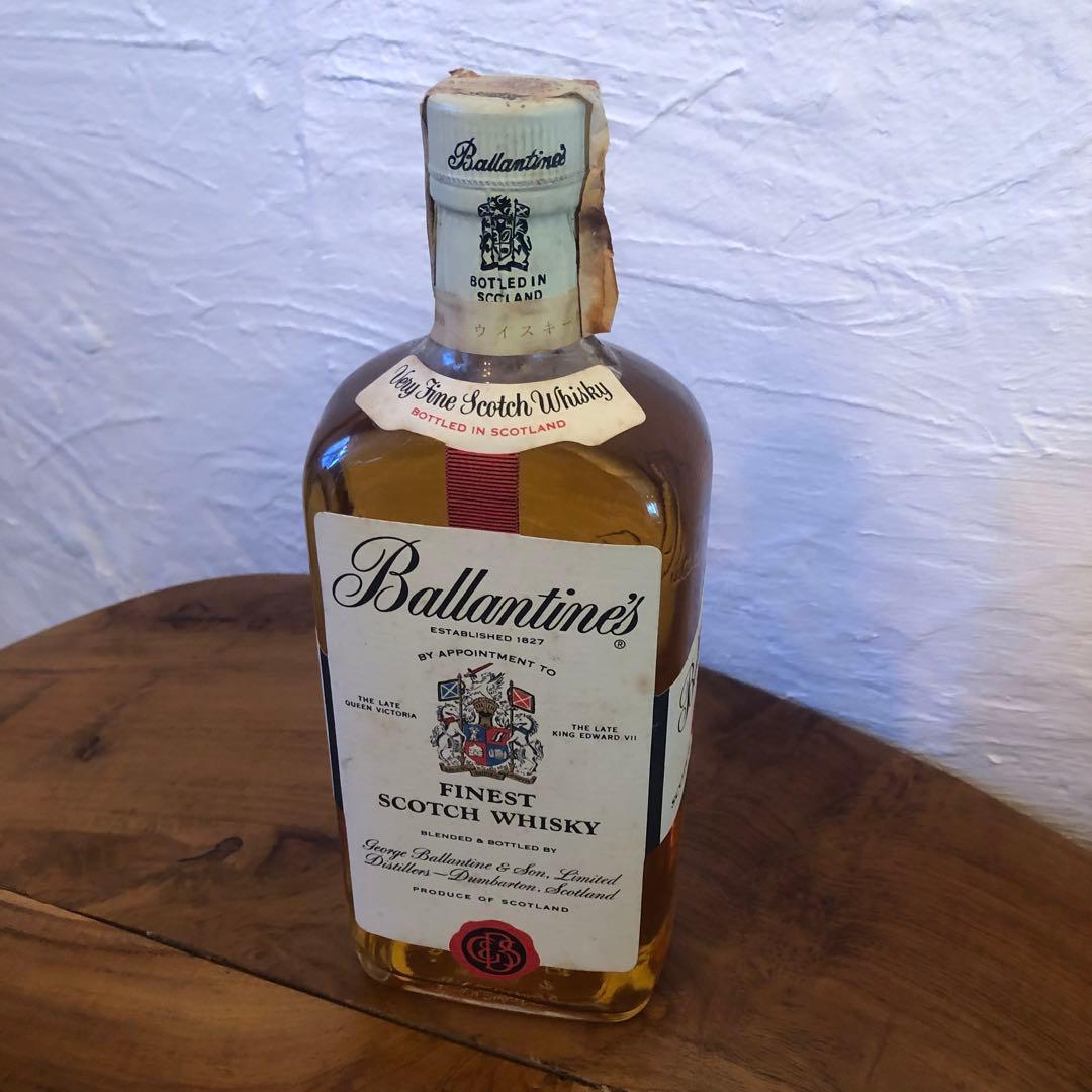 バランタイン フィネスト 赤青紋章 ウイスキースコッチ 760ml 未開封