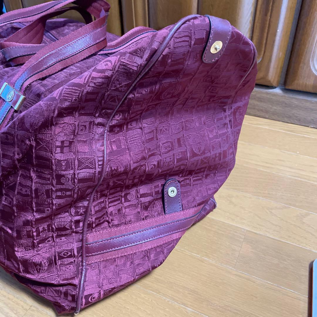 ALVIERO MARTINI ボストンバッグ レッド 希少