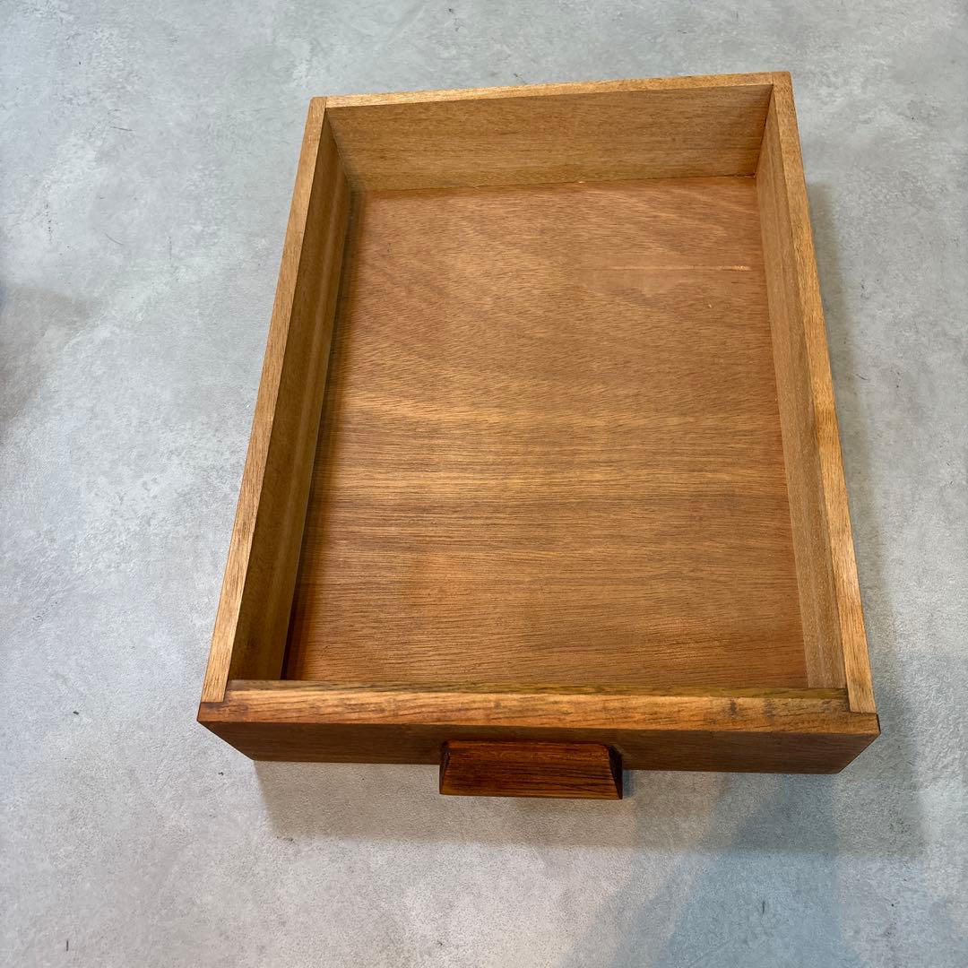 昭和レトロ 木製 5段引き出し｜無垢材 チェスト 大型ラック｜木製取っ手 古道具