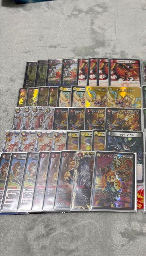 構築済み】デュエマ ファイヤーバード デッキ スリーブ付き