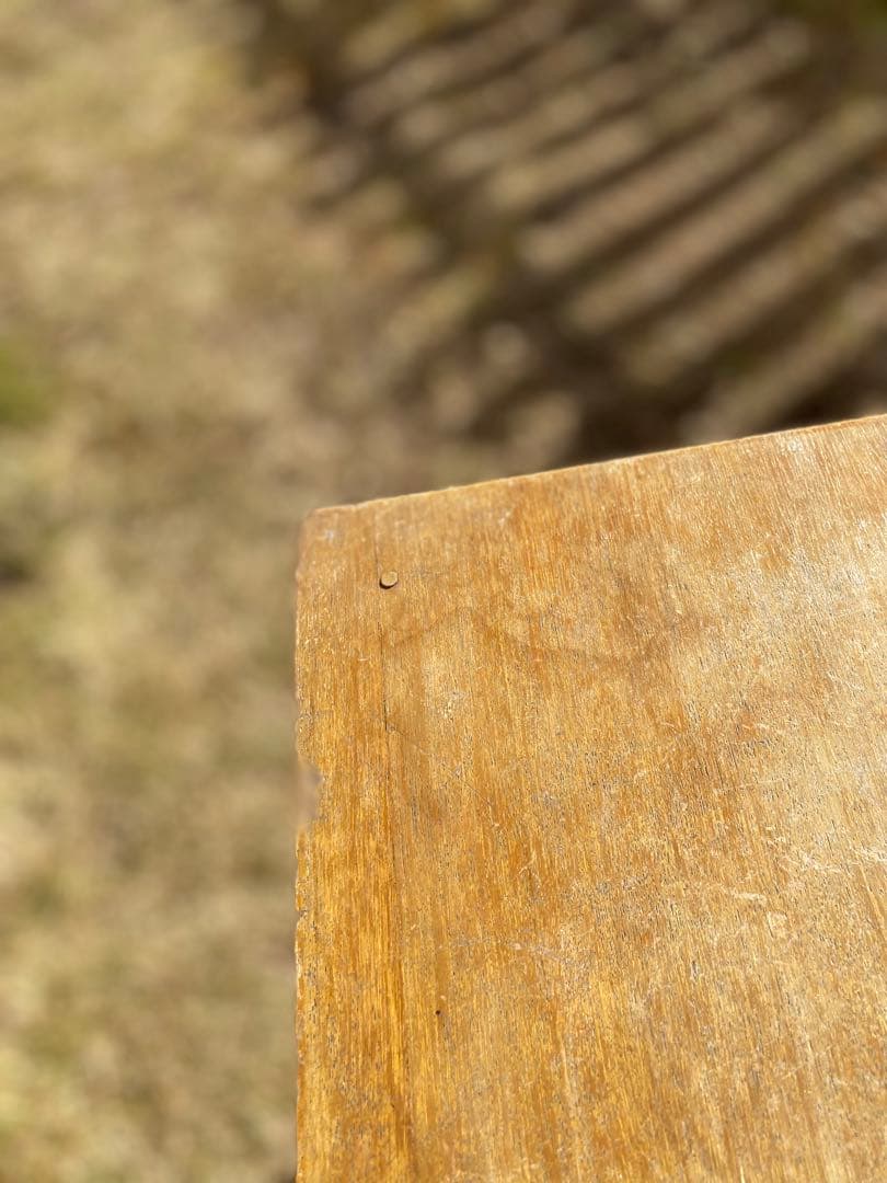 フレンチアンティークテーブル　ナチュラル　古道具　シャビー　70'sヴィンテージ