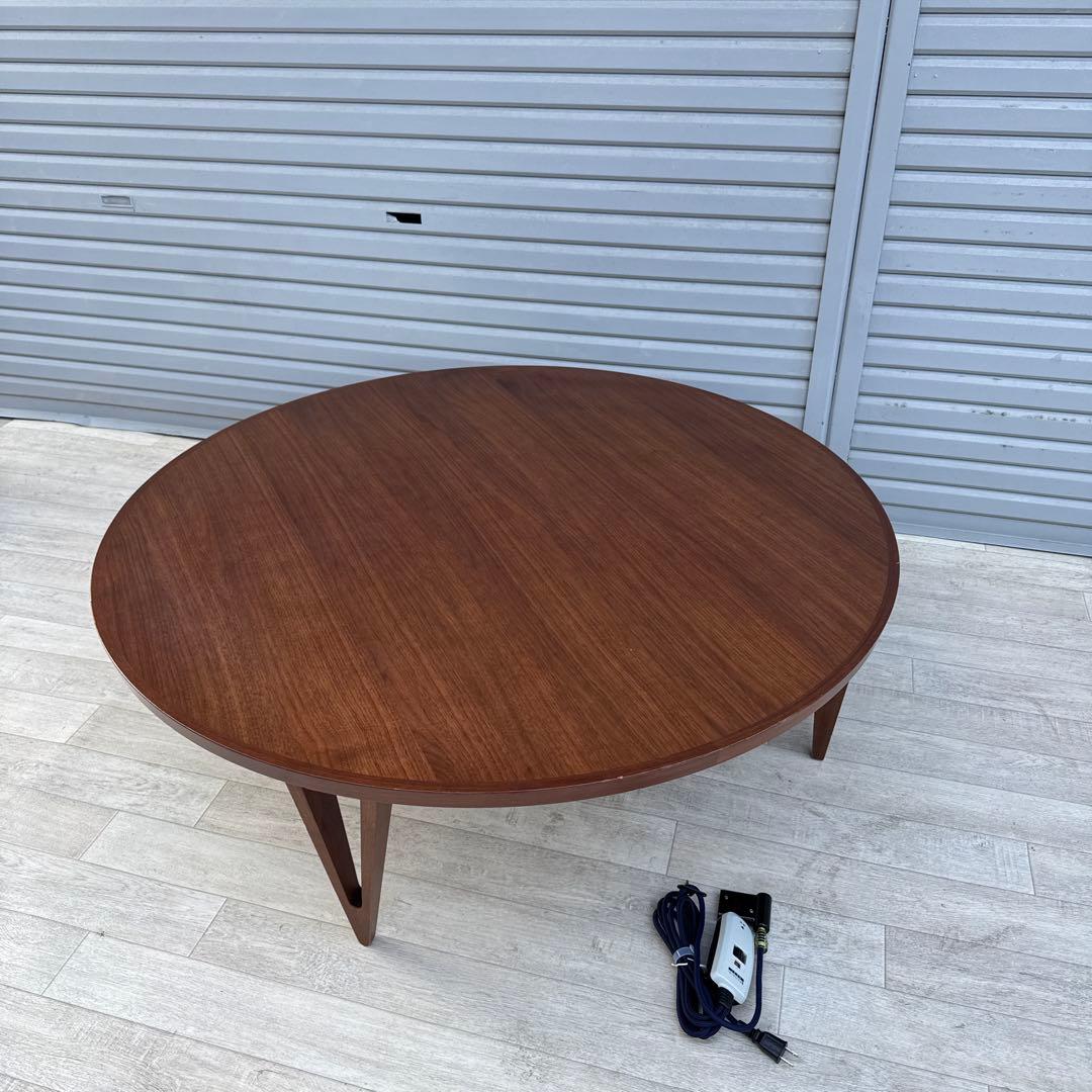 最終値下げ品　ACTUS アクタス 日進木工 コタツ丸テーブル センターテーブル