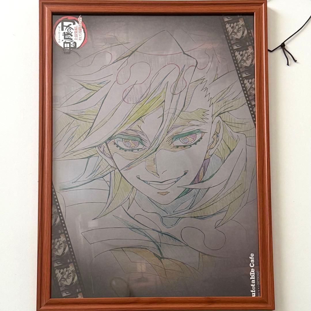 鬼滅の刃 童磨 ufotable cafe ランチョンマット 上弦集結