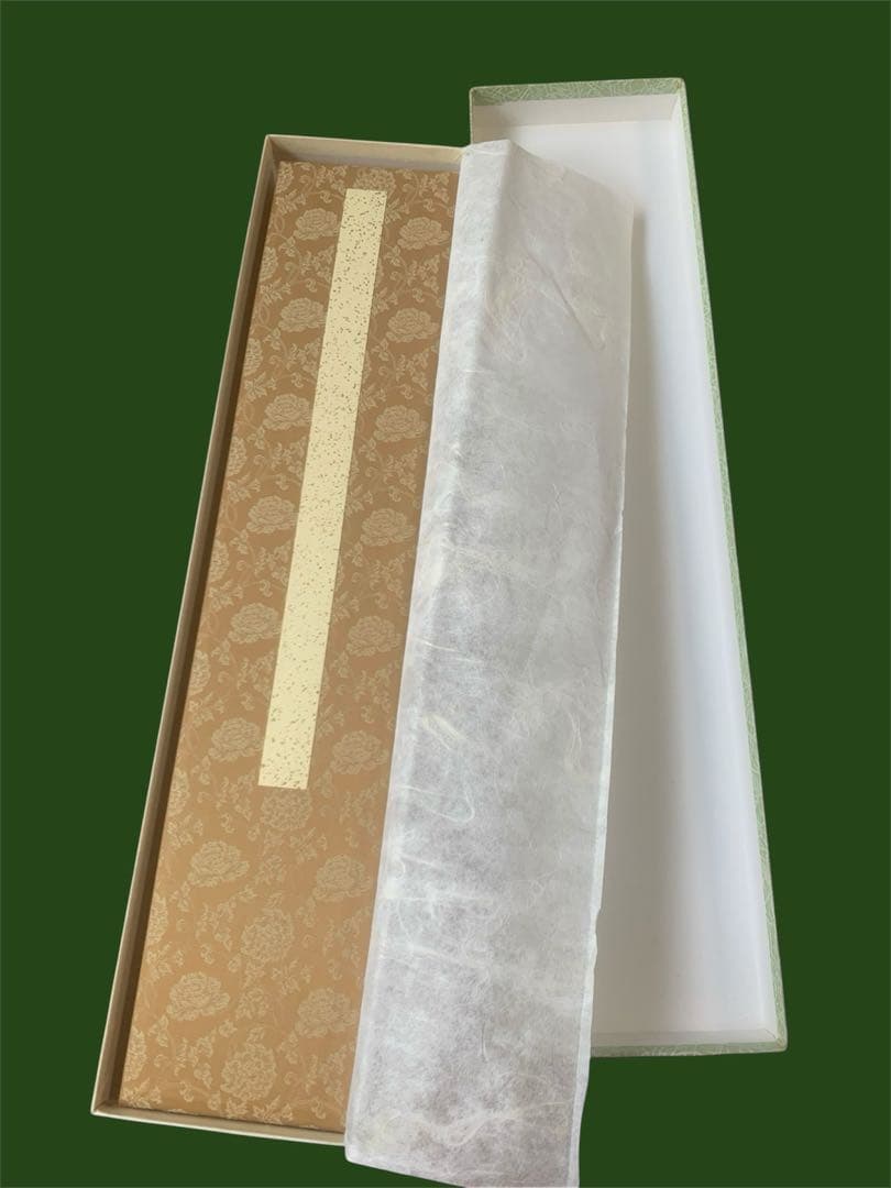 短冊帖 正絹織物表紙　折装14枚差し 未使用品