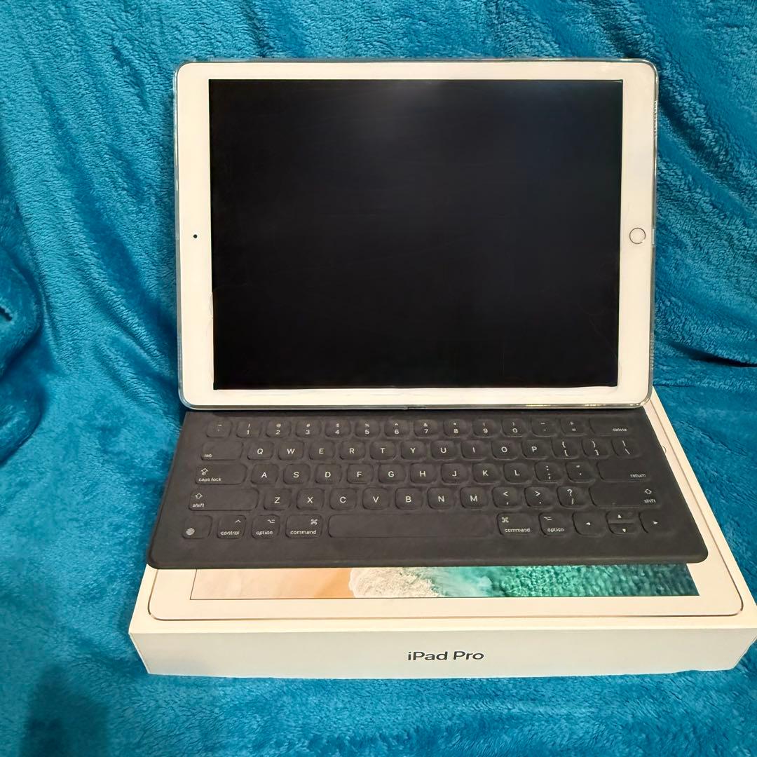iPad Pro 12.9インチ ゴールド キーボード付き wifi apple