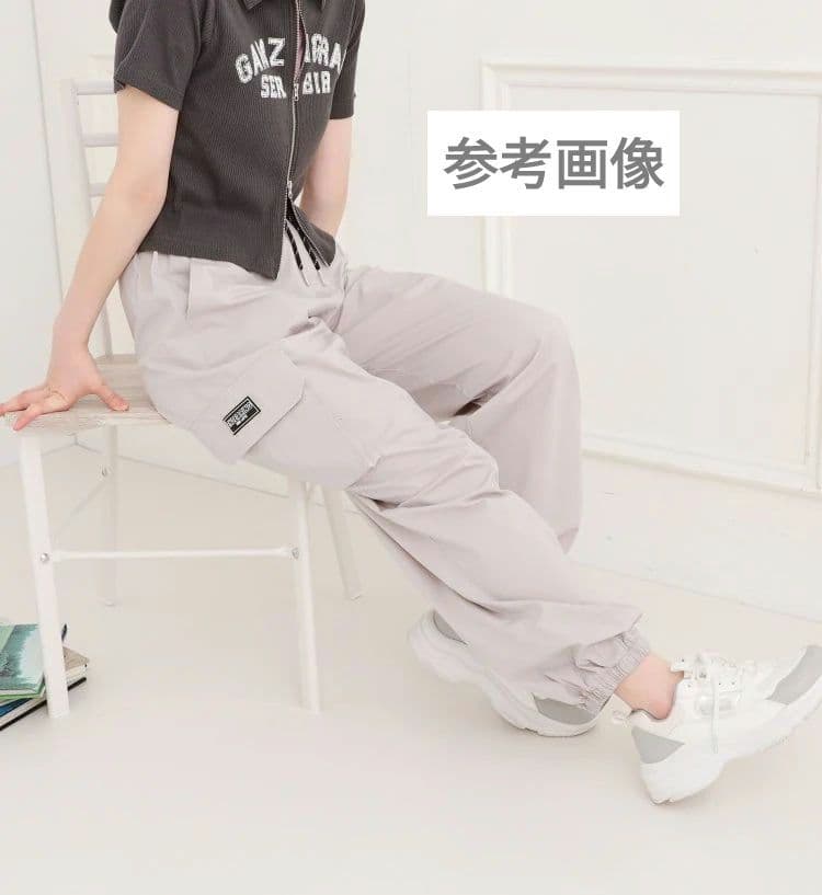 あさぴょん★今季新作 ピンクラテ★冷感カ－ゴパンツ 150