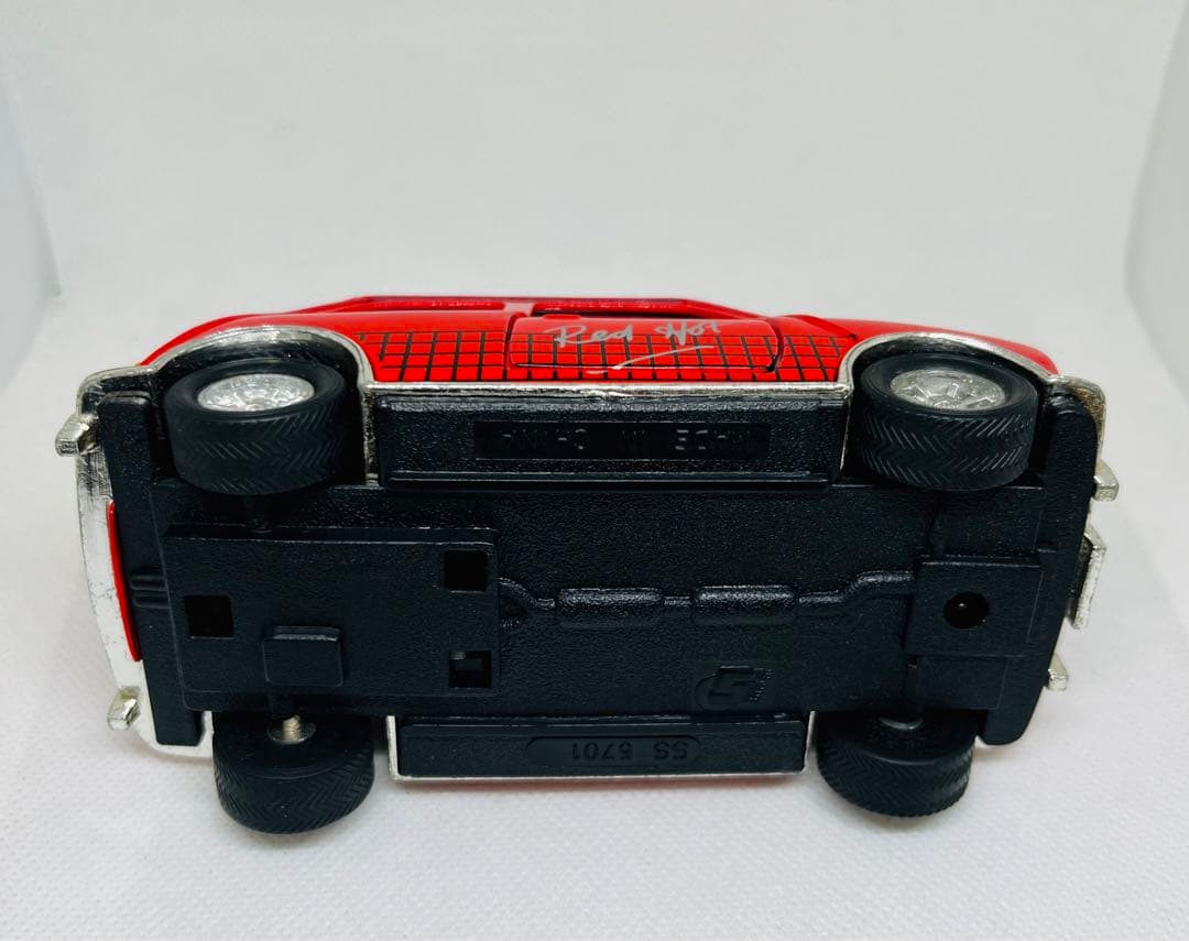 ミニクーパー　ダイキャスト　中古　Red Hot